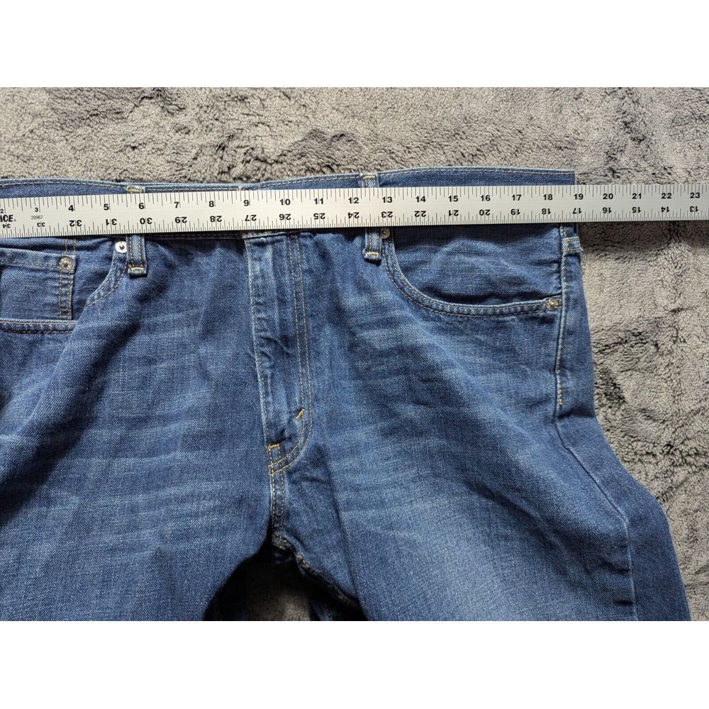 Levi's 514 Straight Leg Jeans Men's Size 38x30 Medium Wash - Picture 6 of 14